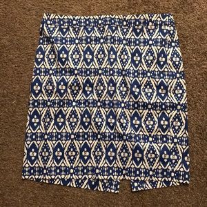 Blue Pencil Skirt bu J. CREW (size 14)